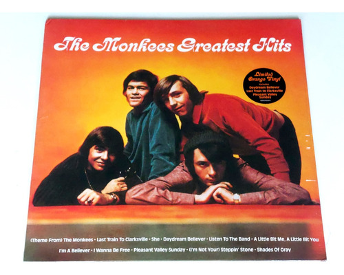 Vinilo The Monkees / Greatest Hits Ltd / Nuevo Sellado 