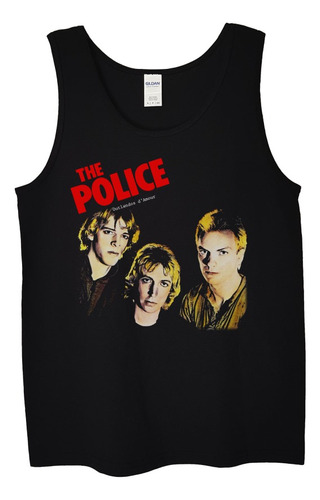 Polera Musculosa The Police Outlandos Damou Rock Abominatron