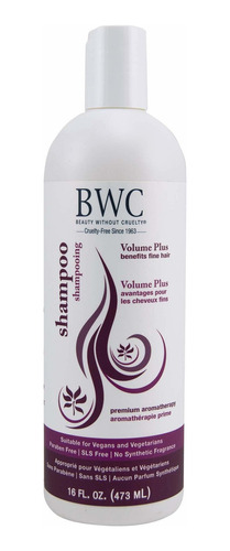 Beauty Without Cruelty Shampoo Volume Plus Para Cabello Fin.