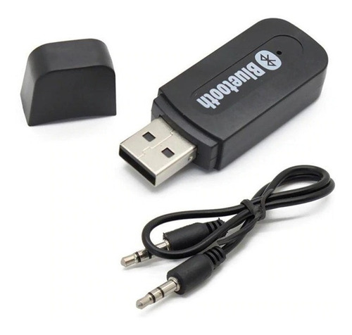 Receptor Bluetooth Usb Áudio Stereo Transmissor P2 Músicas