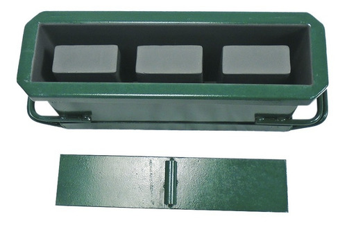 Imagem 2 de 4 de Forma Manual Blocos De 3 Furos 10 ( 09x19x39 )jalossimaq