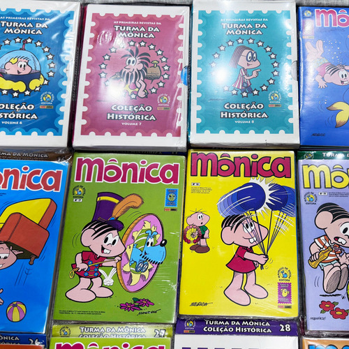 Turma Da Mônica Coleção Histórica (coleção Completa Com 50 Boxes - Sendo 23 Lacrados)