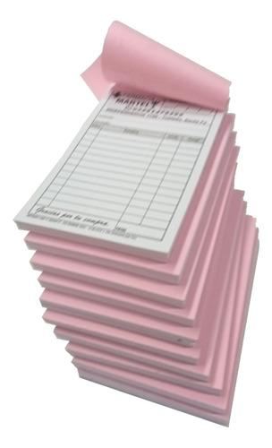 1000 Presupuesto, 10 Talonarios Con Tu Texto Y Logo - 11x17