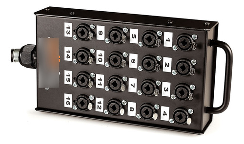 Medusa Com Multi Cabos 16 Vias Conectores Combo - 8 Metros