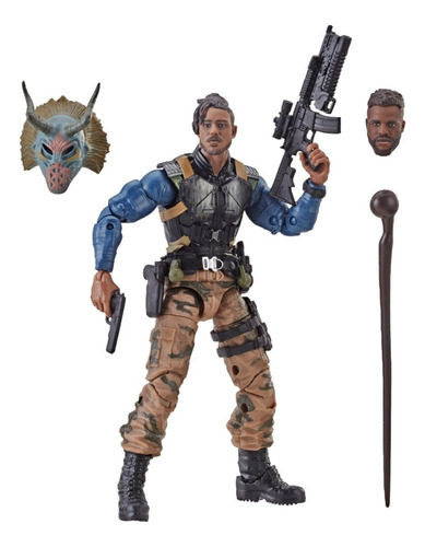 Marvel Legends Pantera Negra Erik Killmonger / Sin Baf