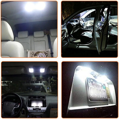 Imagen 8 de 9 de Bombillo Led Techo C5w X 4 Unidades
