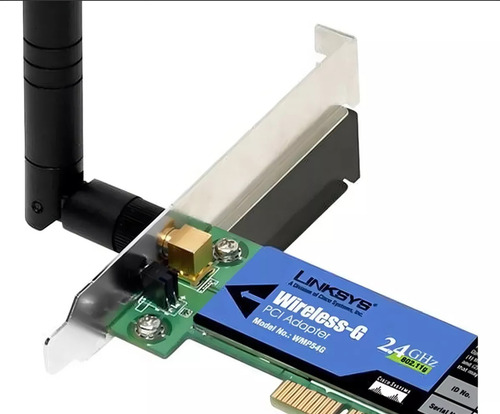 Tarjeta De Red Cisco Linksys Wireless-g Pci Adapter Wmp54g