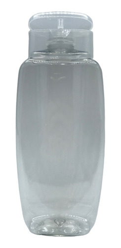100 Botellas Pet Para Shampoo Con Tapa Natural