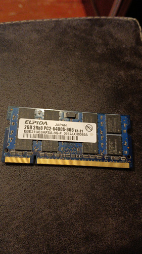 Ddr2 Pc2 2gb 6400 Elpida 800mhz