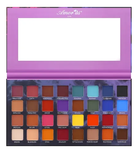 comprar Amor Us paleta de sombras color Noir Fatale