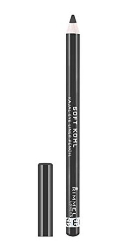 Delineador Soft Kohl De Rimmel, Negro Intenso, Gris (stormy