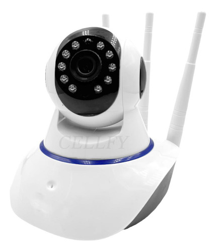 Kit 3 Câmera Ip 3 Antenas Wifi Wireless Yoosee Noturna
