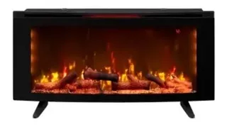 Calentador Electrico Tipo Chimenea Flama 3d Decorativo