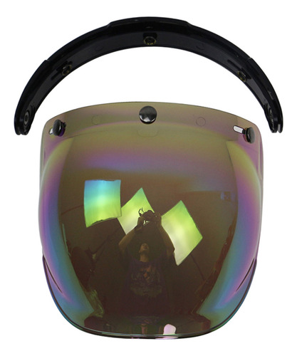 Casco Bubble Wind Shield Visera Bubble.3 Broches Biltwell Pa