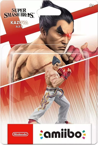 Amiibo Kazuya Ssb Nintendo Switch Nuevo Sellado Ya