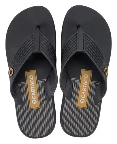 Chinelo cartago sale masculino com velcro