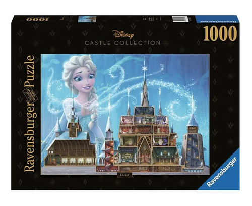 Rompecabezas Ravens  17333 Disney Castillos: Elsa 1000 Pzas