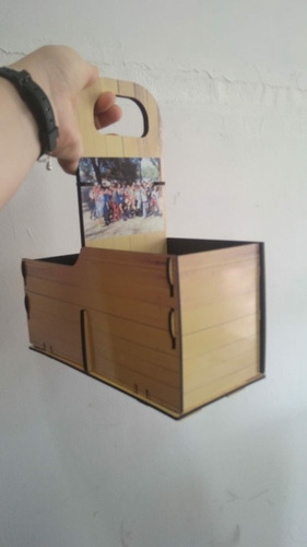 Matera De Mano O Auto Personalizada Madera Mdf