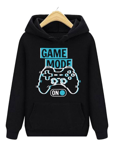 Buzo Hoodie Estampado Video Juegos Game Mode Personalizado