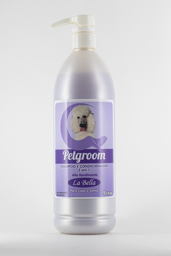 Shampoo 2 Em 1 Para Cães Hipoalergênico Petgroom 