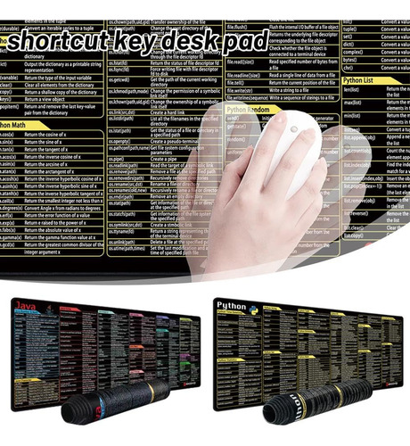 Mousepad Emborrachado Programador Java - 80x30