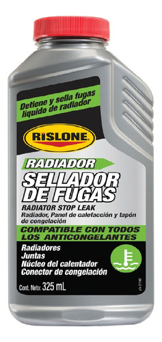 Rislone, Radiador Sellador De Fugas Cont. Neto 325ml