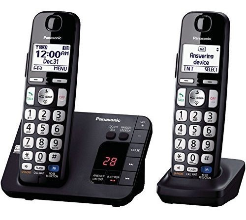 Teléfono Inalámbrico Panasonic Kx-tge232b, 2 Auriculares.