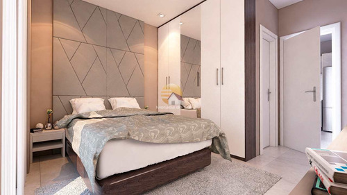 Imagem 9 de 16 de Apartamento Com 1 Dorm, Guilhermina, Praia Grande - R$ 287 Mil, Cod: 6215 - V6215