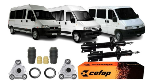 Kit Amortecedor Dianteiro Jumper Ducato Boxer + Kit Completo