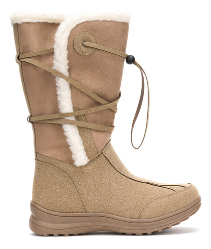 Bota Mujer Beige Ribun Carbin