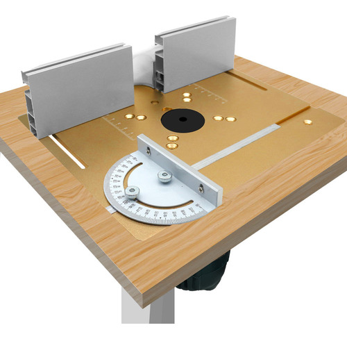Set De Placa De Inserción Para Router De Madera