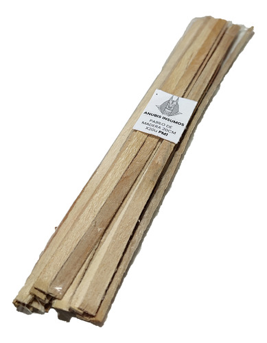 Pabilo De Madera Natural Ideal Velas Soja/parafina Pm2