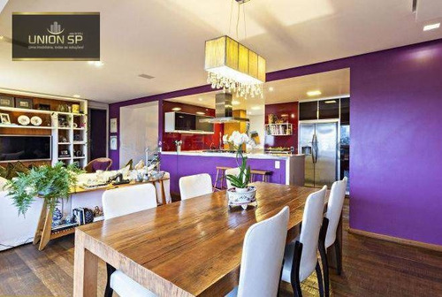 Imagem 2 de 24 de Apartamento Duplex Com 6 Dormitórios À Venda, 237 M² Por R$ 3.490.000,00 - Brooklin - São Paulo/sp - Ad0229