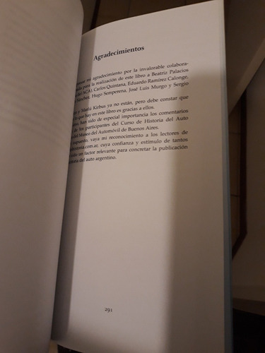 Libro Un Siglo De Autos Argentinos Muy Completo 291 Páginas