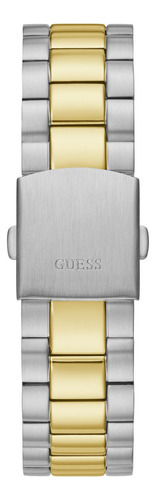 Reloj Guess Para Hombre Connoisseur Gw0265g5 Negro Plateado Dorado Negro