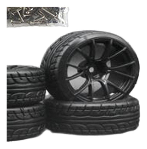 \ 1:10 Rc Kit De Chasis De Carrocería Sin Con Neumático