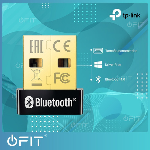 Imagen 3 de 10 de Adaptador Bluetooth 4.0 Nano Usb Tp Link Ub400