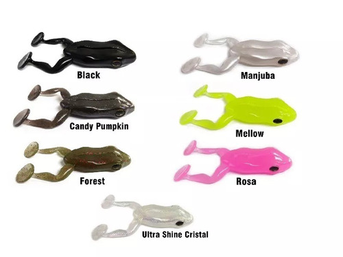 Isca Soft Paddle Frog Monster 3x 4unidades