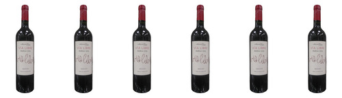 Botella De Vino Tinto Via Libre Malbec Melodia Wines Pack X6