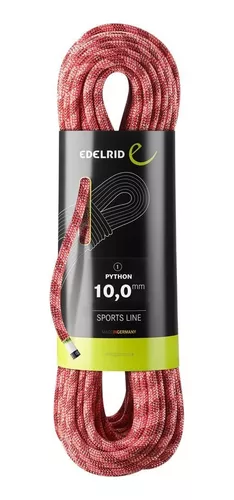 Cuerda De Escalada Deportiva Edelrid Python 10mm 60m