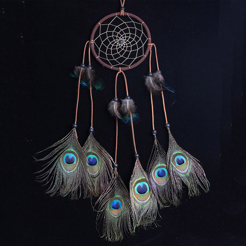Y Atrapasueños Hecho A Mano Con Decoración