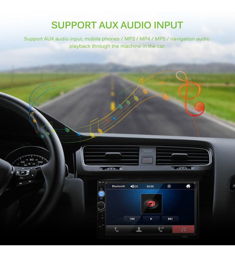 Imagem 5 de 9 de Central Multimídia Mp5 Gol G4 Usb Sd Espelhamento Android