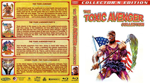 El Vengador Toxico 1984-2000 Coleccion En Bluray. 4 Discos!