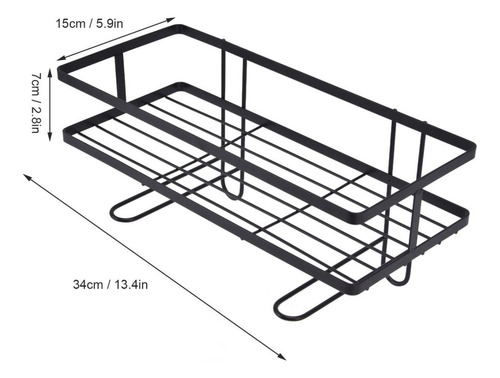 Estante De Baño Organizador Repisa Para Inodoro Metálico
