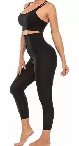 Bingrong Pantalones para Adelgazar Mujer Sauna Fitness Leggins Reductores  Push Up Cintura Alta Pantalón de Sudoración Mallas Deportivas para Deporte  Running Yoga (S, Negro) : : Deportes y aire libre