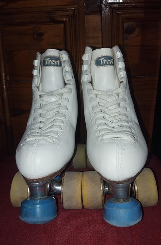 Vendo Patines Artísticos Usados 36 5.7 Cm Blanco (Usado)