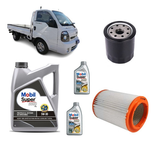 Kit Mantención Kia Frontier 2.5  2.9 2012 - 2021  5w30 Sint.