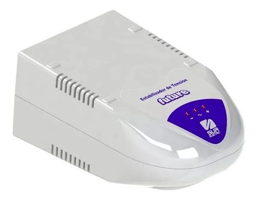 Estabilizador de tensión SurElectric Future ER 1000 1000VA entrada y salida de 220V blanco