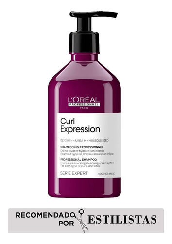 Shampoo 500ml + Mousse Para Crespos Loreal Curl Expression