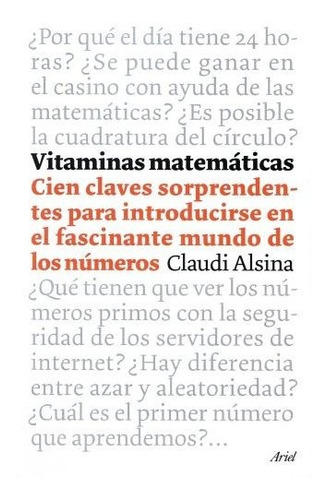Vitaminas Matematicas - Alsina Claudi